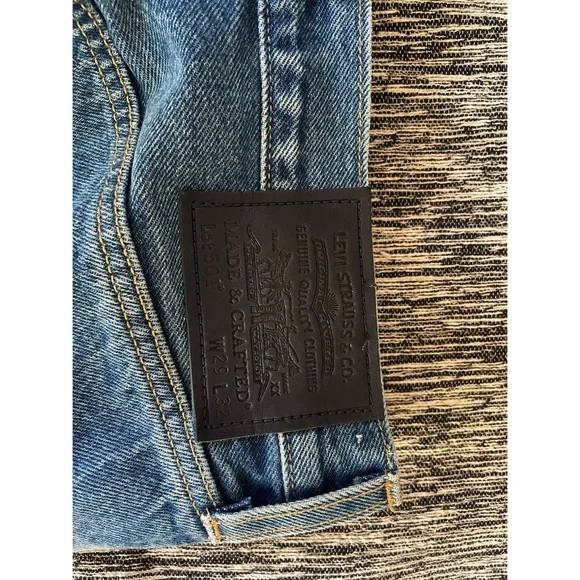 Levi’s Made & Crafted Organic Grown Cotton 501 1980's Inspired jeans 29 x 32 - Picture 3 of 6